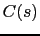 $ C(s)$