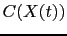 $ C(X(t))$