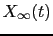 $ X_\infty(t)$