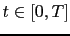 $ t\in[0,T]$