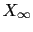 $ X_{\infty}$