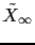 $ \tilde{X}_{\infty}$