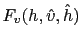 $ F_v(h,\hat{v},\hat{h})$
