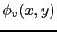 $\displaystyle \phi_v(x,y)$