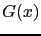 $ G(x)$