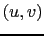 $ (u,v)$