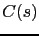 $ C(s)$