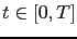 $ t\in[0,T]$
