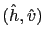 $ (\hat{h},\hat{v})$