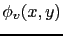 $\displaystyle \phi_v(x,y)$