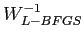 $ W^{-1}_{L-BFGS}$