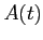$ A(t)$