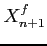 $ X_{n+1}^f$