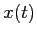 $ x(t)$