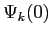 $ \Psi_k(0)$