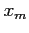 $ x_m$