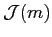 $ \mathcal{J}(m)$