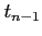$ t_{n-1}$