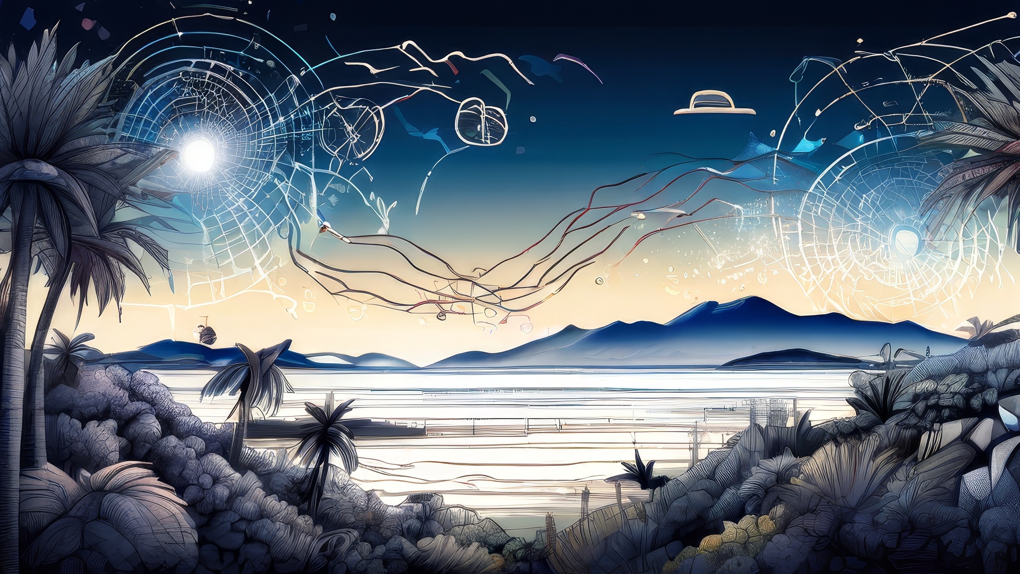 Fluid dynamics landscape